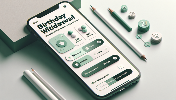 FGTS Cumpleaños Retirada