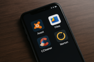 Aplicativo e limpeza de celular