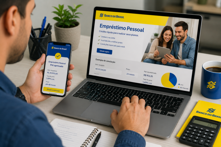 Banco do Brasil libera empréstimo pessoal