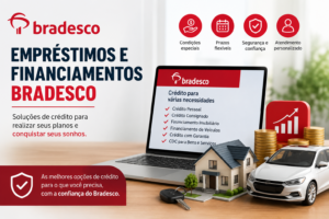 empréstimos e financiamentos Bradesco