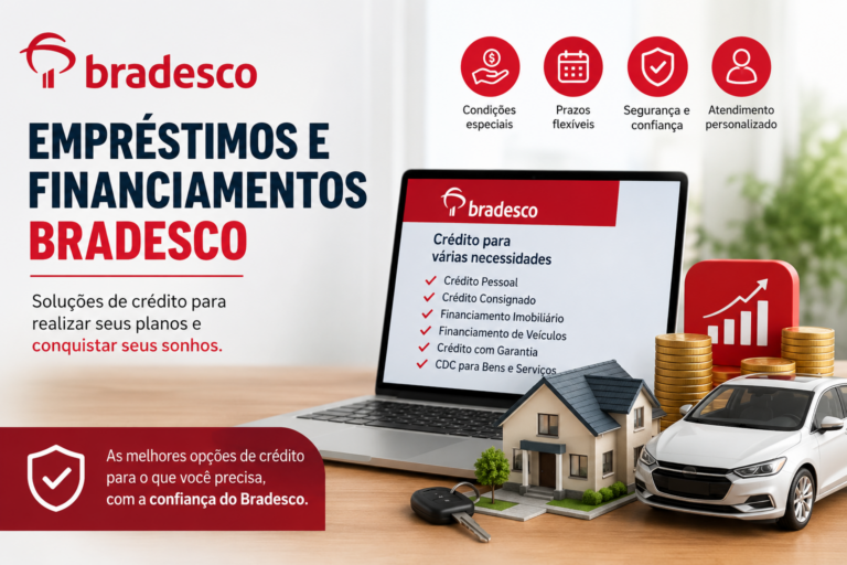 empréstimos e financiamentos Bradesco