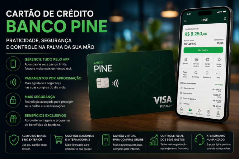 cartão de crédito Banco Pine
