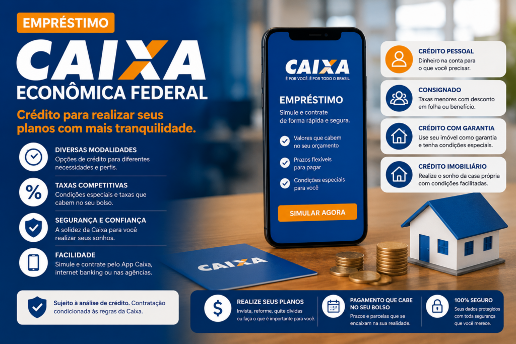 empréstimo Caixa Econômica Federal