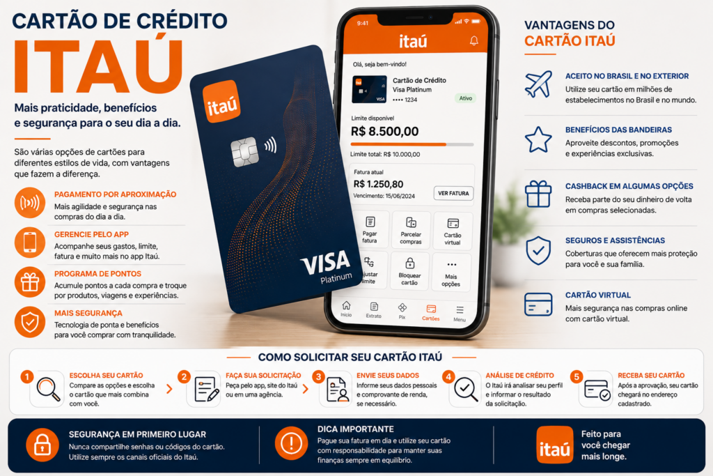 cartão de crédito itaú