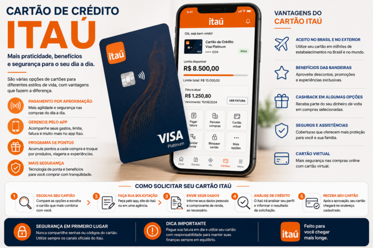 cartão de crédito itaú