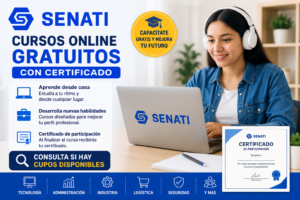 cursos gratis SENATI